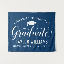 Tapete De Parede Parabéns pela nossa graduação do Marinho 2023