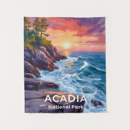 Tapete De Parede Parque Nacional Acadia | Otter Cliffs Viagem no Ma