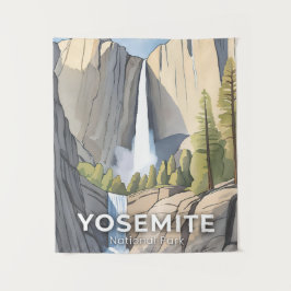 Tapete De Parede Parque Nacional de Yosemite | Aquarela Viagem
