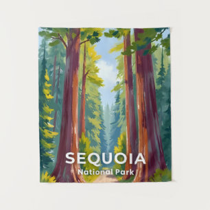 Tapete De Parede Parque Nacional Sequoia Viagem Califórnia