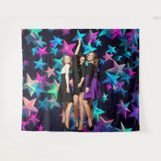 Tapete De Parede Party 90s Shot Starry Backdrop