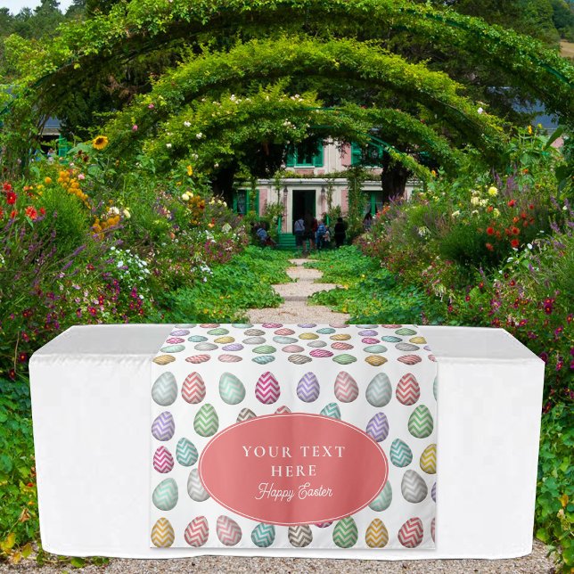 Tapete De Parede Páscoa de Festa de Festa Brunch, Mesa de Almoço (Easter Party Buffet Brunch Lunch Table Runner Tapestry)