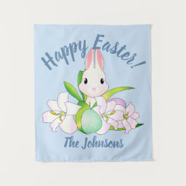 Tapete De Parede Páscoas Lily e Bunnies Doces