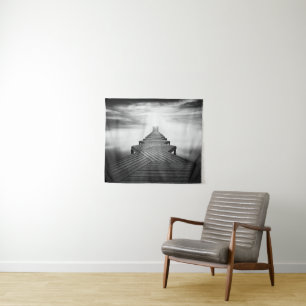 Tapete De Parede Passadiço de madeira sobre o mar