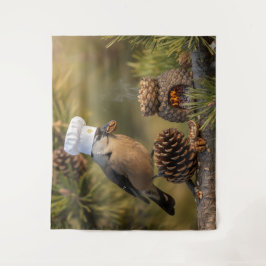 Tapete De Parede Pássaro Nutcracker do Chef de Cozinhar bonito