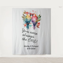 Tapete De Parede Pássaros Adoráveis. Você sempre foi o ÚNICO!