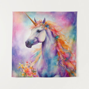 Tapete De Parede Pastel Color Unicorn