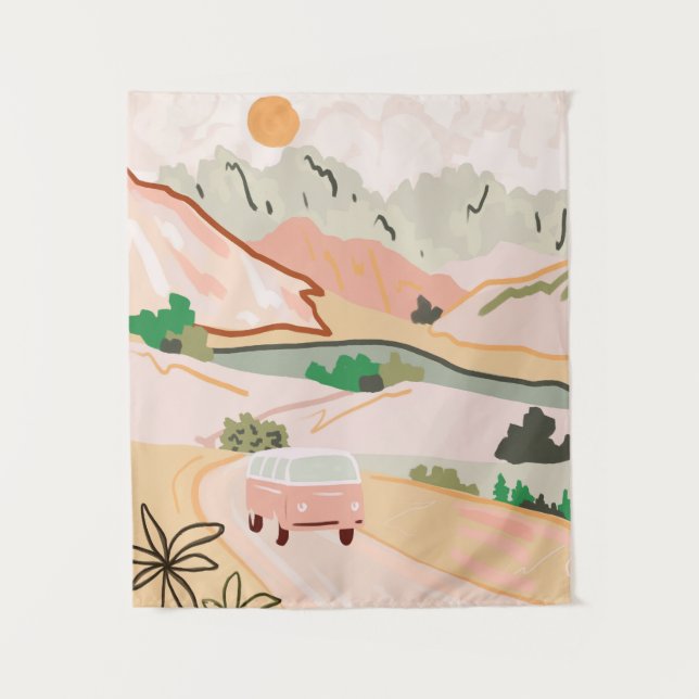 Tapete De Parede Pastel Journey (Frente)
