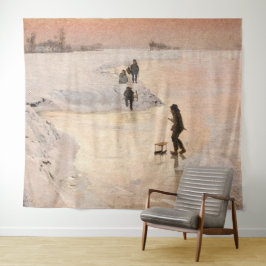 Tapete De Parede Patinadores | Emile Claus 1891