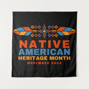 Tapete De Parede Patrimônio Nativo Americano Mês 2025