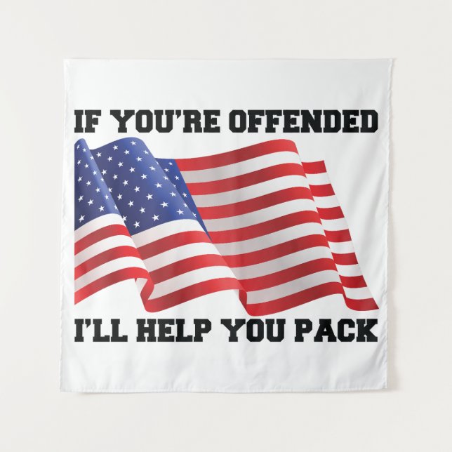 Tapete De Parede patriota americano (Frente)