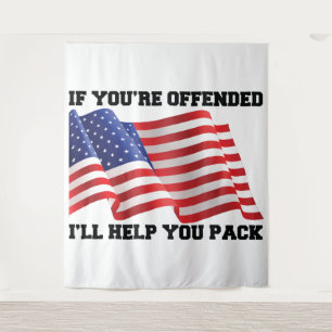 Tapete De Parede Patriota Americano