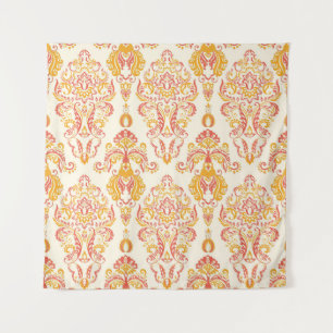 Tapete De Parede Patten floral de safena. Clássico Barroco