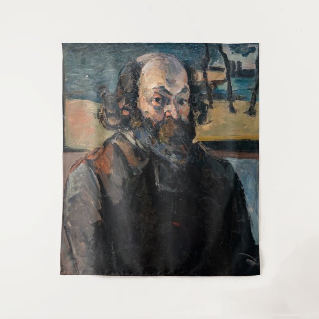 Tapete De Parede Paul Cezanne - Autorretrato (Frente)