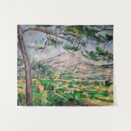 Tapete De Parede Paul Cezanne - Mont Sainte-Victoire e pinheiro Gra