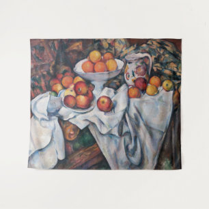 Tapete De Parede Paul Cezanne - Natureza Morta, Maçãs e Laranjas
