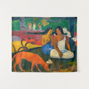 Tapete De Parede Paul Gauguin - Árearea / O Cachorro Vermelho