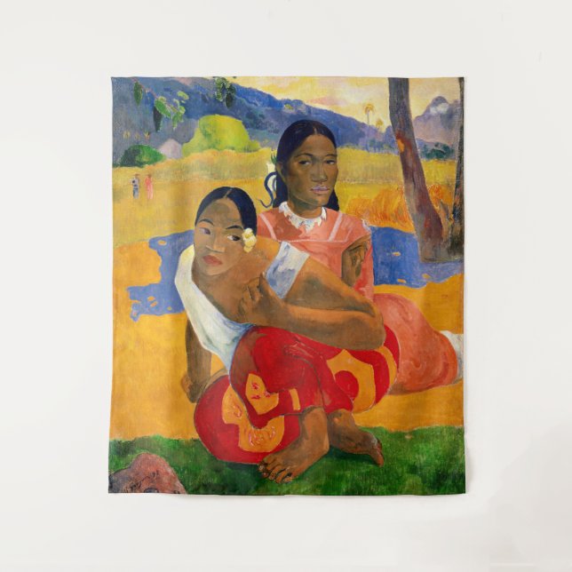 Tapete De Parede Paul Gauguin - Quando Você Vai Casado? (Frente)