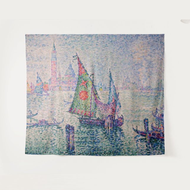 Tapete De Parede Paul Signac - A vela verde (Frente (Horizontal))