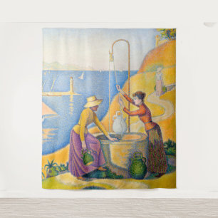 Tapete De Parede Paul Signac - Mulheres no Poço