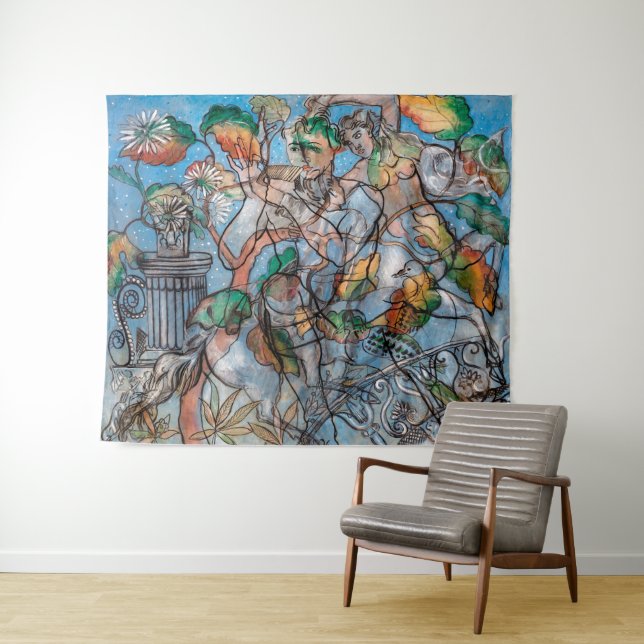 Tapete De Parede Pavonia | Francis Picabia | (In Situ (Horizontal))