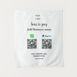 Tapete De Parede Paypal Cashapp digitalizar para pagar QR adicionar
