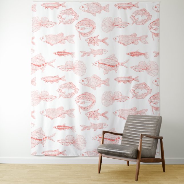 Tapete De Parede Peixes (In Situ)