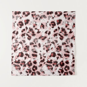 Tapete De Parede Pele Animal Leopardo: Tie Dye Elegance.