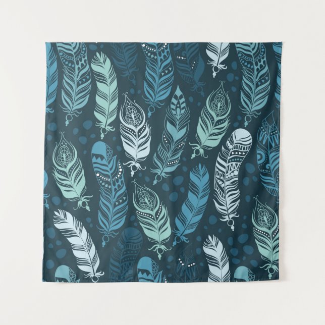 Tapete De Parede Penas sem soldadura (Frente)