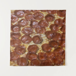Tapete De Parede Pepperoni Pizza