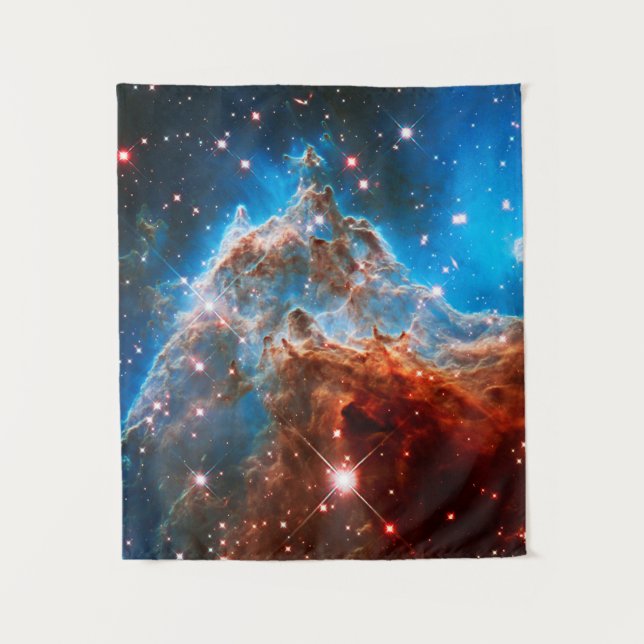 Tapete De Parede Pequena Nebulosa da Cabeça de Macaco (Frente)