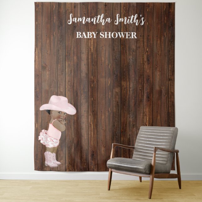 Tapete De Parede Pequeno Chá de fraldas Ocidental de Garota-AA (In Situ)