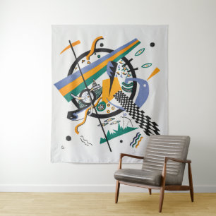 Tapete De Parede Pequenos mundos IV, Abstrato, Wassily Kandinsky