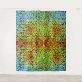 Tapete De Parede Pequenos quadrados ou azulejos, verdes e castanhos