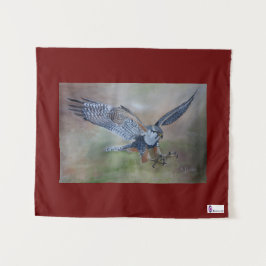 Tapete De Parede Peregrine Falcon Tapestry