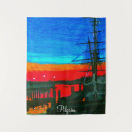 Tapete De Parede Peregrino ao amanhecer