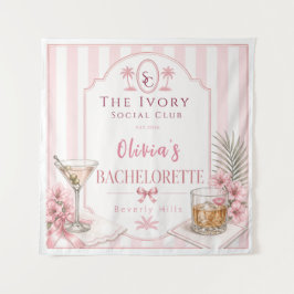 Tapete De Parede personalizado Lux Rosa Despedida de Solteira noiva