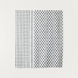 Tapete De Parede Personalizado Palestiniano Kufiya Concebido