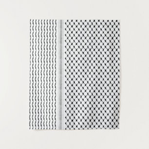 Tapete De Parede Personalizado Palestiniano Kufiya Concebido