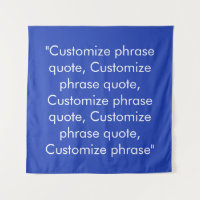 Personalizar citação de frase elegante azul branco