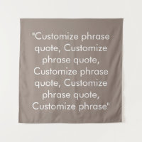 Personalizar citação de frase elegante bege verde