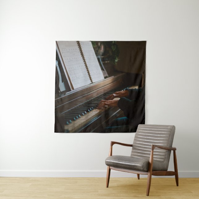 Tapete De Parede Piano Legal (In Situ)