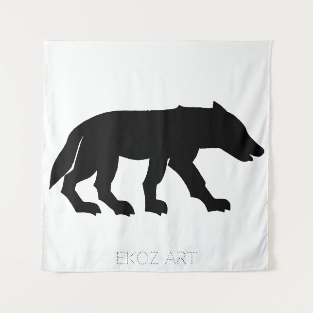 Tapete De Parede Picked Wolf Cutout (Frente)