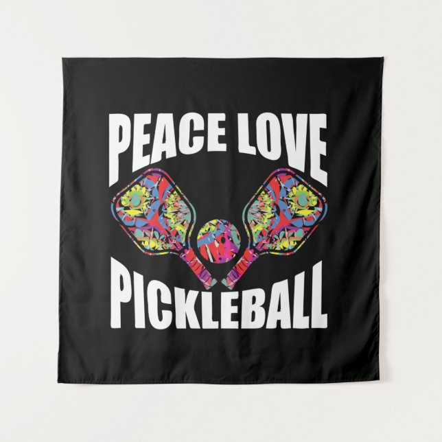 Tapete De Parede Pickleball Paddle Design (Frente)