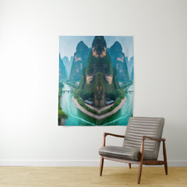 Tapete De Parede Picos Tranquilos e Águas Vencimentares - Paisagem 