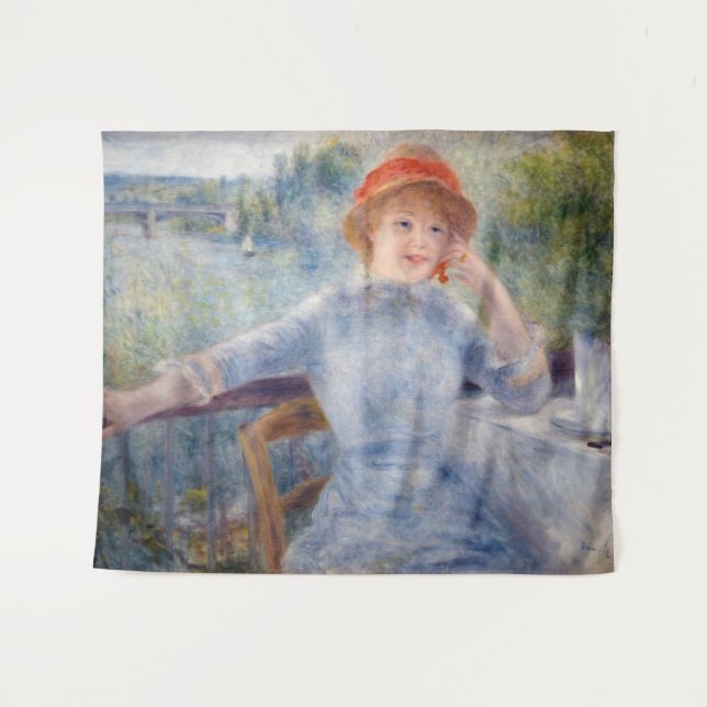 Tapete De Parede Pierre Auguste Renoir - Alphonsine Fournaise (Frente (Horizontal))
