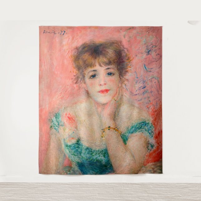 Tapete De Parede Pierre-Auguste Renoir - Atriz Jeanne Samary (Frente)
