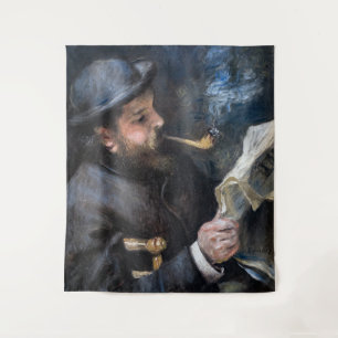 Tapete De Parede Pierre-Auguste Renoir - Claude Monet Leitura