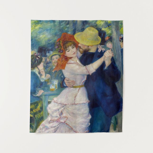 Tapete De Parede Pierre-Auguste Renoir - Dança em Bougal (Frente)