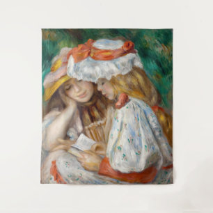 Tapete De Parede Pierre-Auguste Renoir - Duas Meninas Lendo